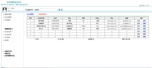 基于javaee的商品供应管理系统的设计及开发